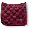 Equestrian Stockholm Mantilla Satin Doma Clásica Merlot
