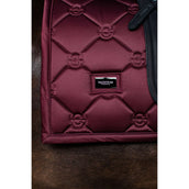 Equestrian Stockholm Mantilla Satin Doma Clásica Merlot