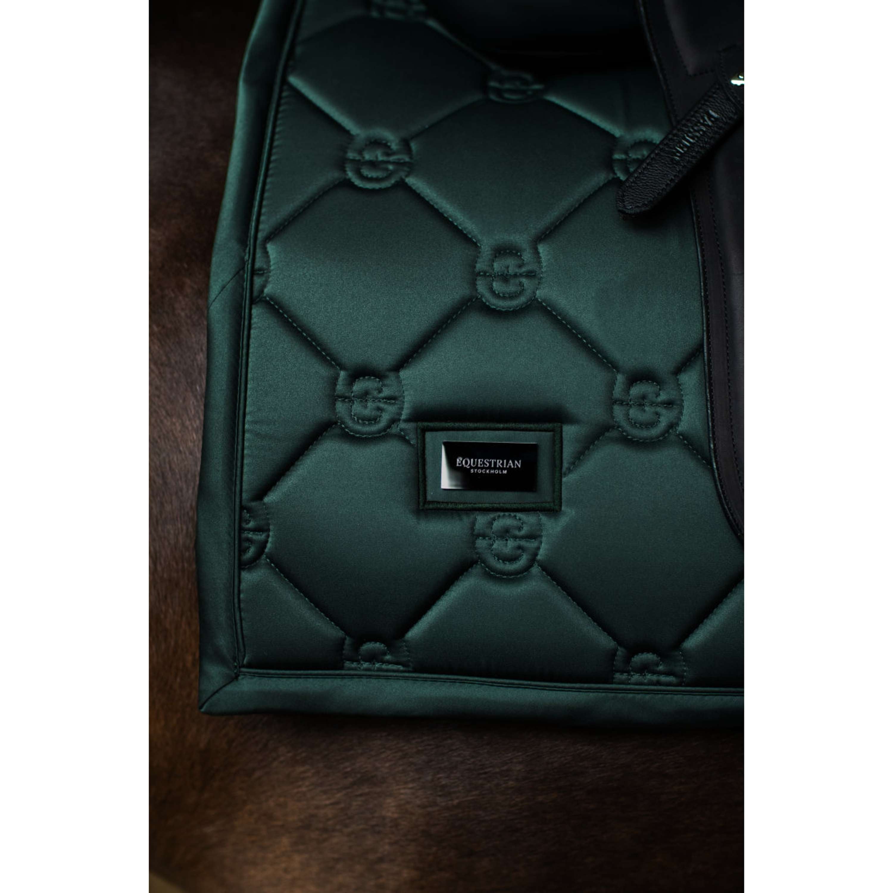 Equestrian Stockholm Mantilla Satin Doma Clásica Sycamore Green