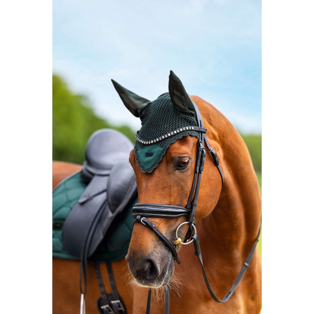 Equestrian Stockholm Bonete para Orejas Satin Sycamore Green