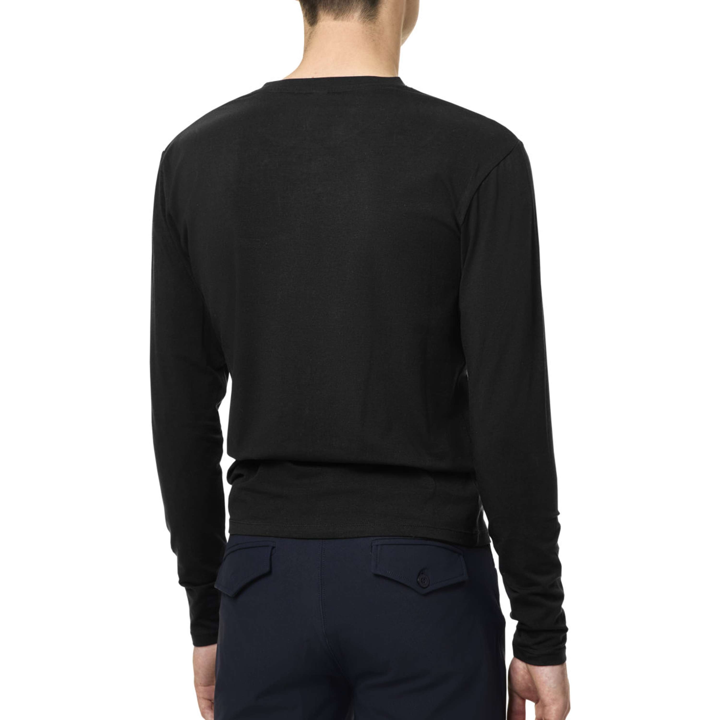 Equestrian Stockholm Camiseta Soft Cotton Hombres Negro