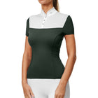 Equestrian Stockholm Camiseta de Competición Revenew Sycamore Green
