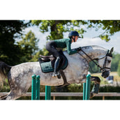 Equestrian Stockholm Mantilla Sportive saltando Sycamore Green