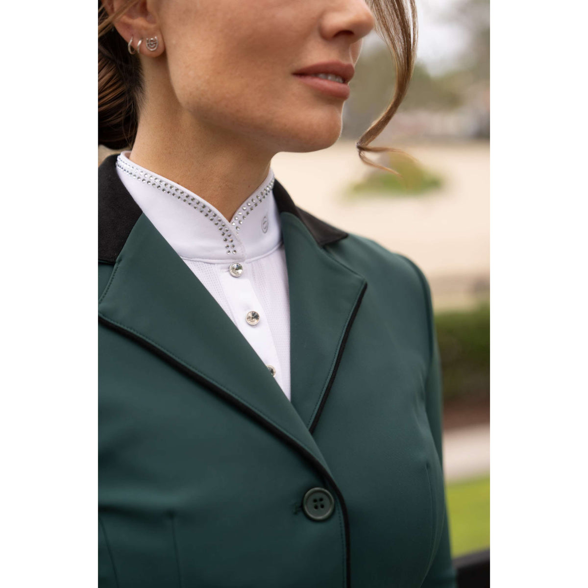 Equestrian Stockholm Chaqueta de Competición Classic Sycamore Green