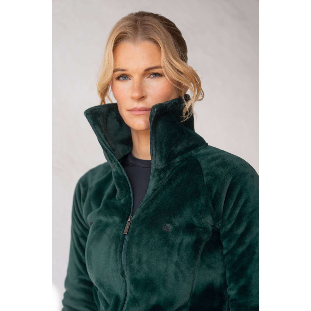 Equestrian Stockholm Chaqueta Polar Velvet Sycamore Green