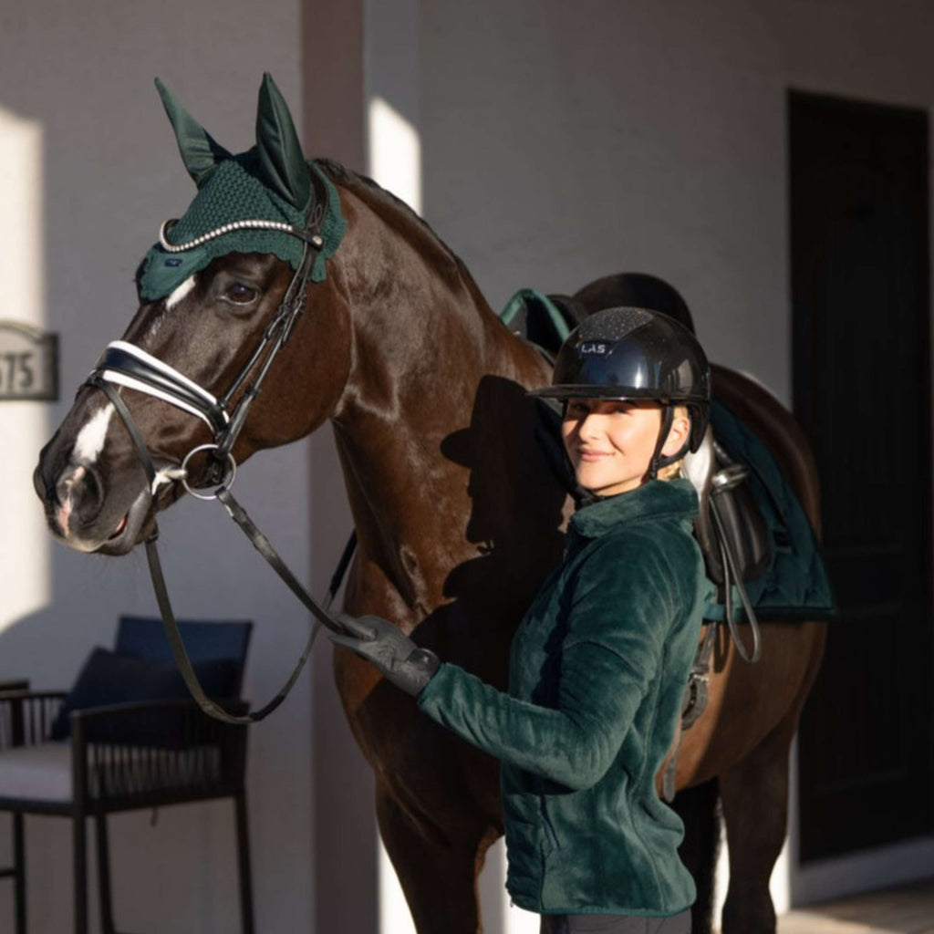 Equestrian Stockholm Chaqueta Polar Velvet Sycamore Green
