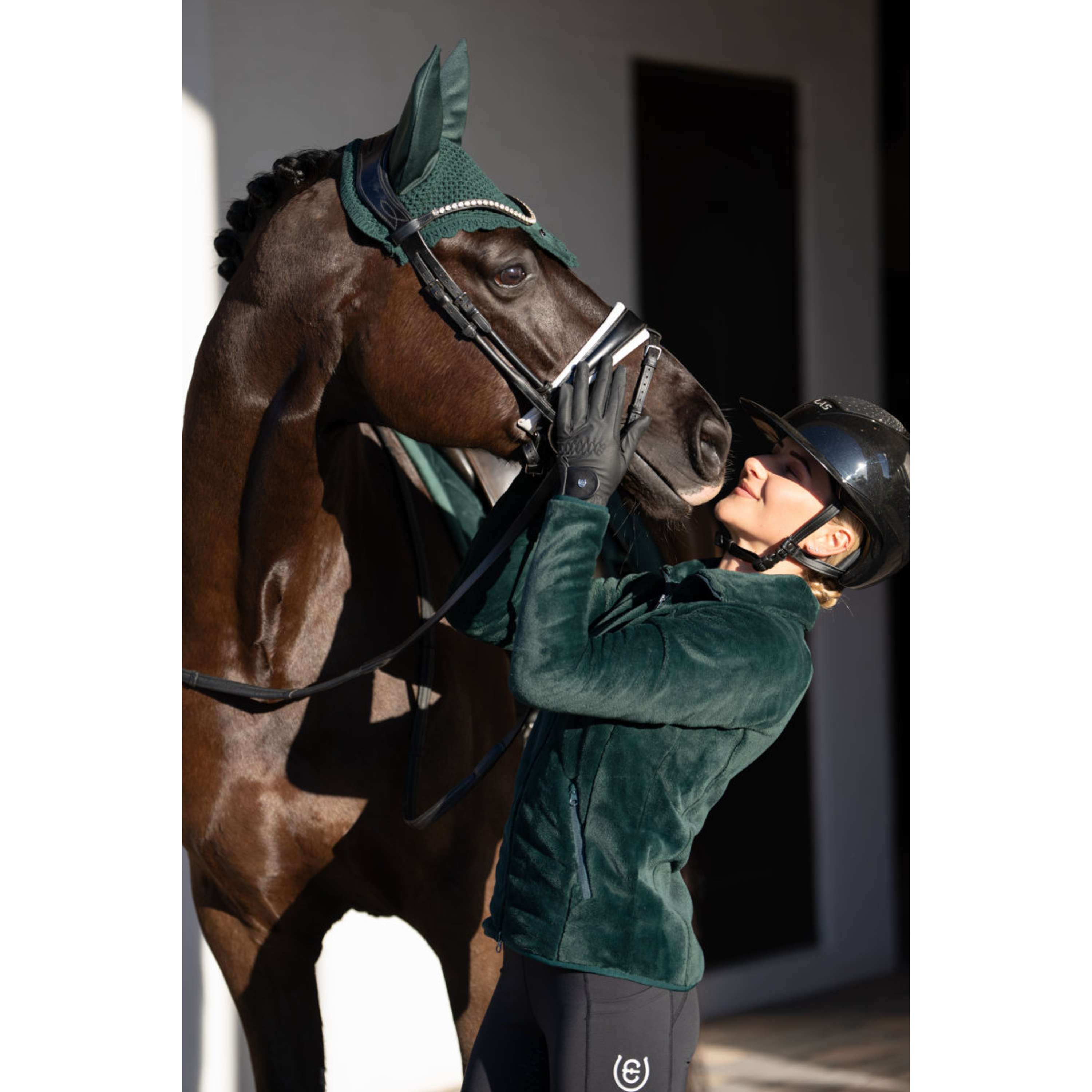 Equestrian Stockholm Chaqueta Polar Velvet Sycamore Green