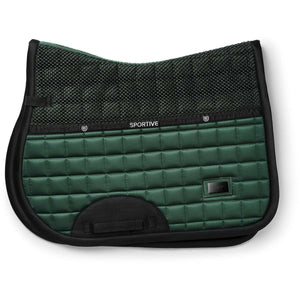 Equestrian Stockholm Mantilla Sportive saltando Sycamore Green