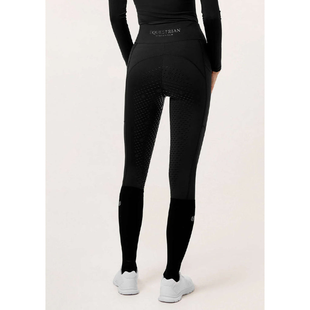Equestrian Stockholm Legging de Equitación Movement Full Grip All Black