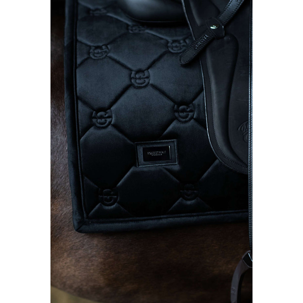Equestrian Stockholm Mantilla Velvet Doma Clásica Negro