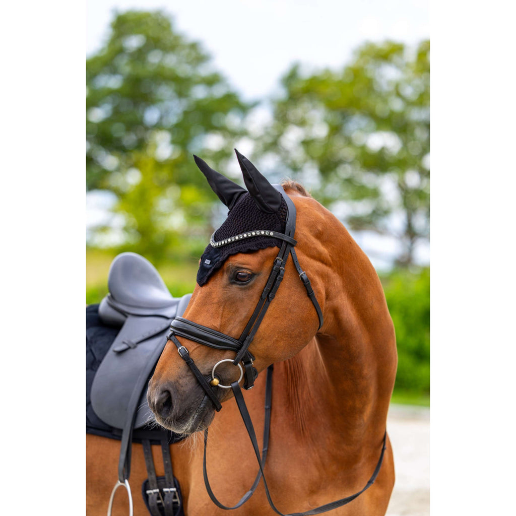 Equestrian Stockholm Bonete para Orejas Velvet Negro