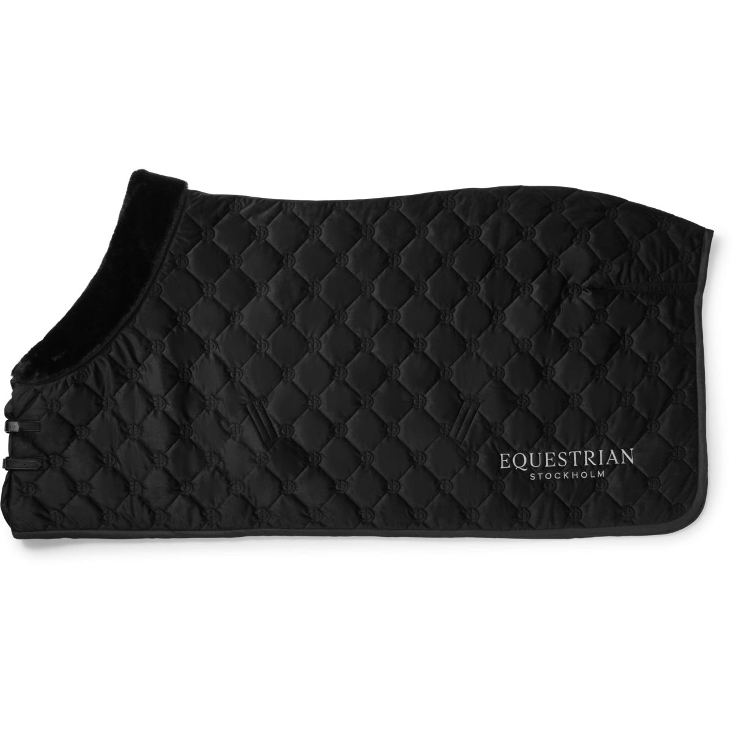 Equestrian Stockholm Manta de Forro Polar Velvet Negro