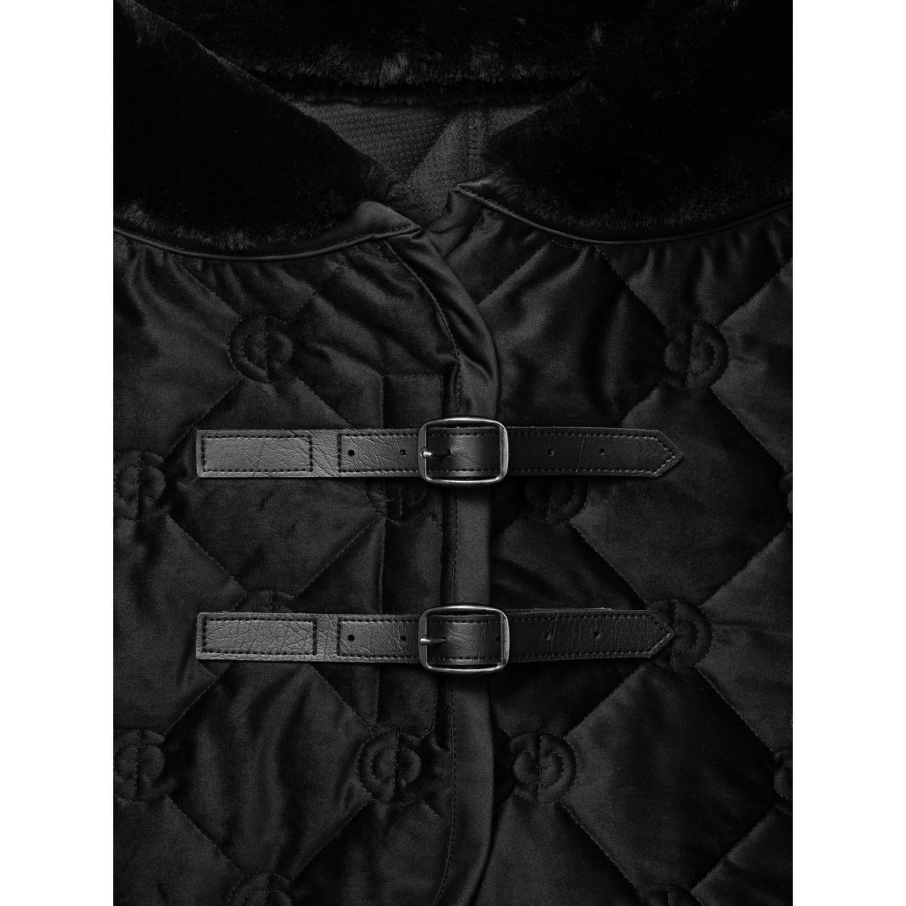 Equestrian Stockholm Manta de Forro Polar Velvet Negro