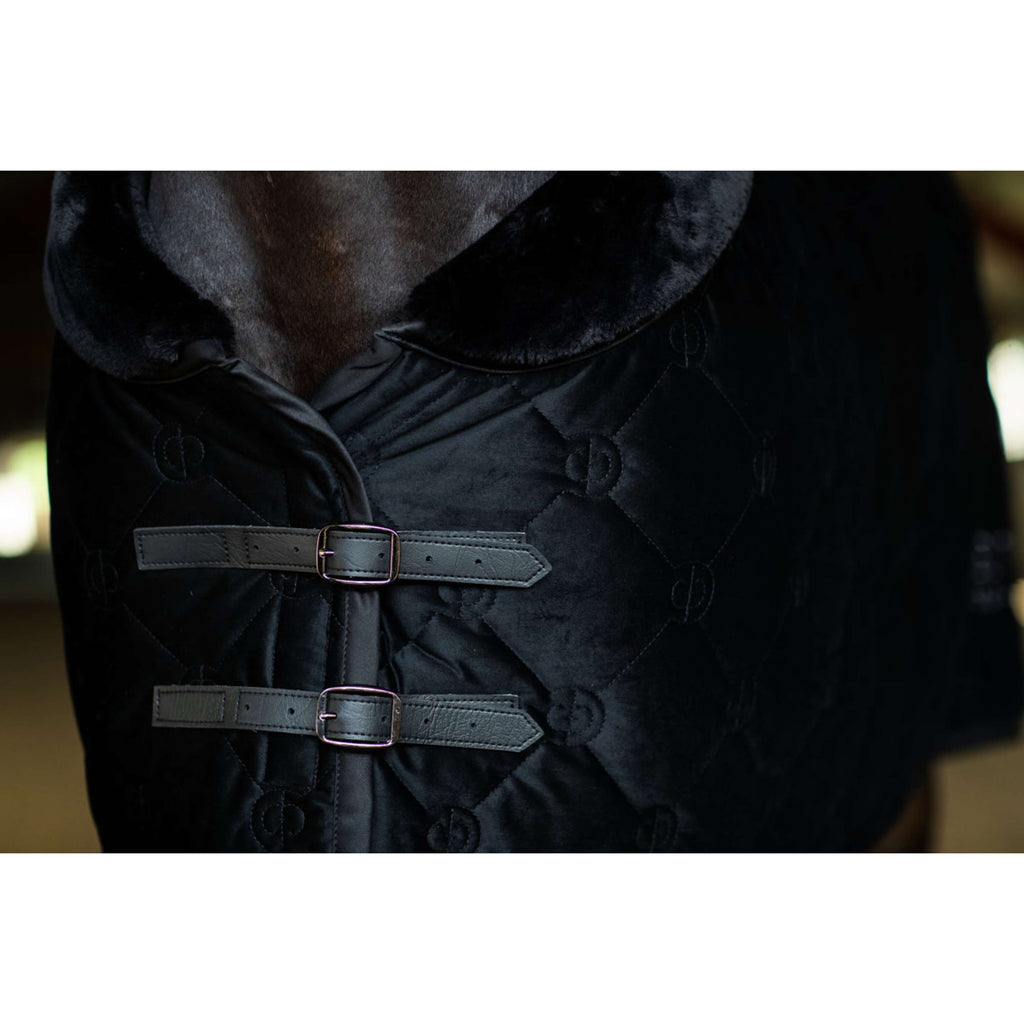 Equestrian Stockholm Manta de Forro Polar Velvet Negro
