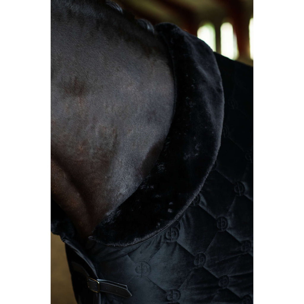 Equestrian Stockholm Manta de Forro Polar Velvet Negro