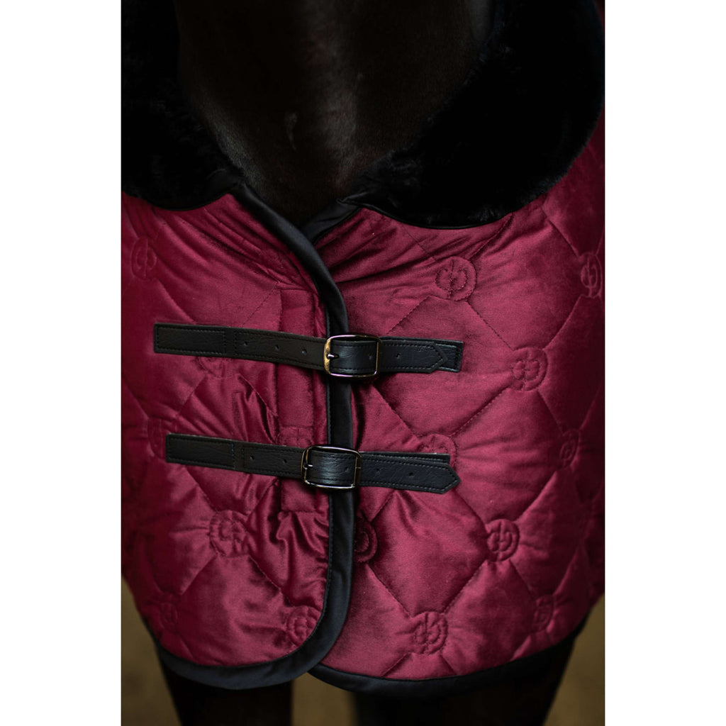 Equestrian Stockholm Manta de Forro Polar Velvet Merlot