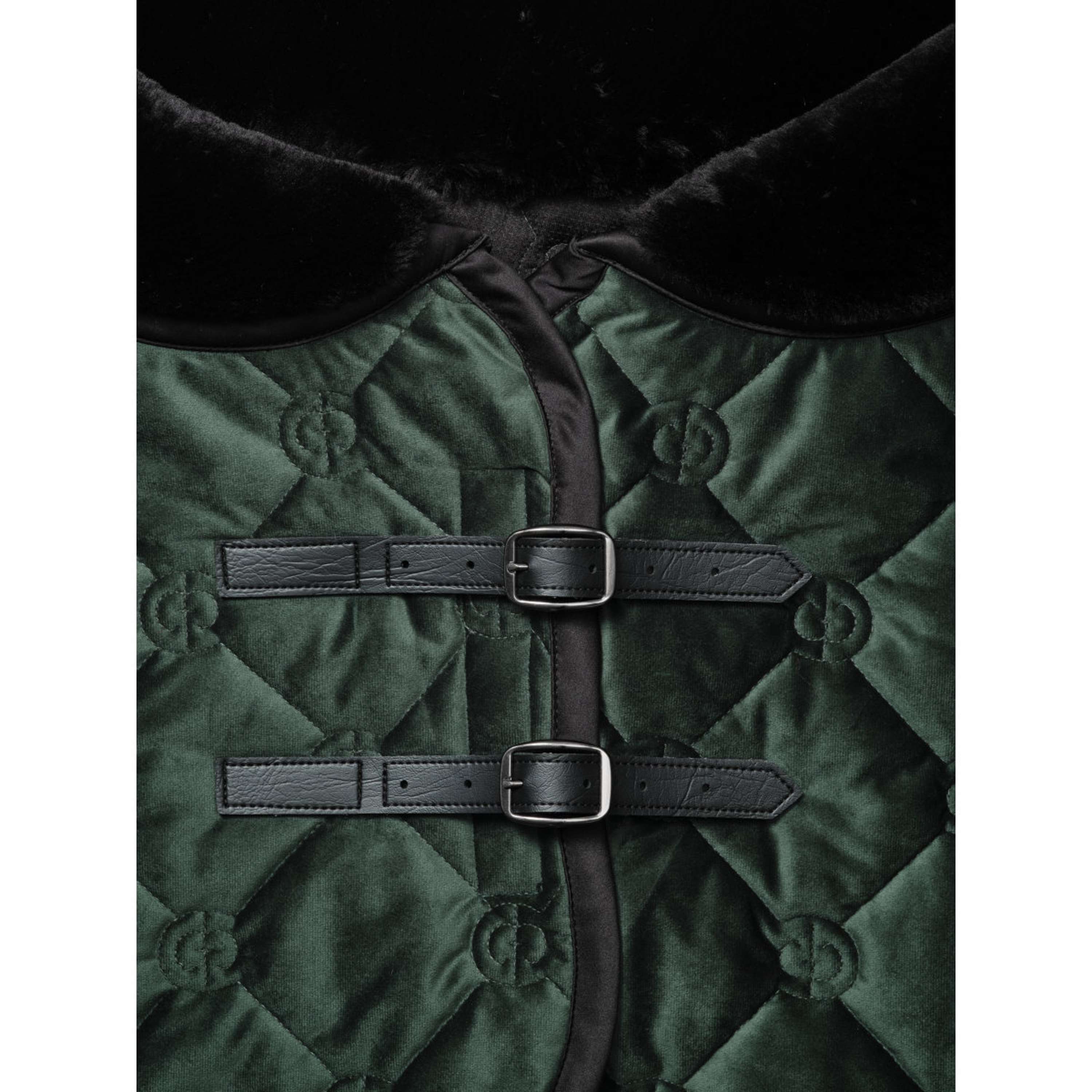 Equestrian Stockholm Manta de Forro Polar Velvet Sycamore Green