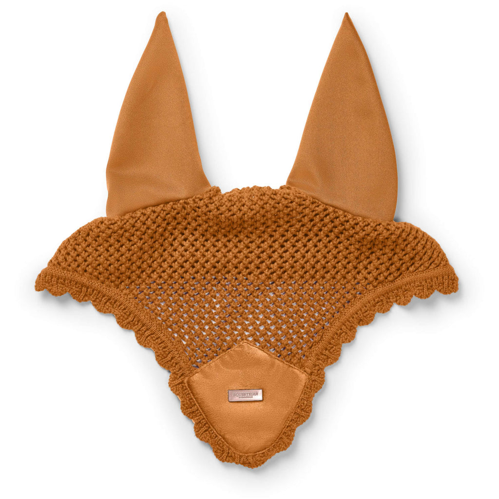 Equestrian Stockholm Bonete para Orejas Velvet Chestnut