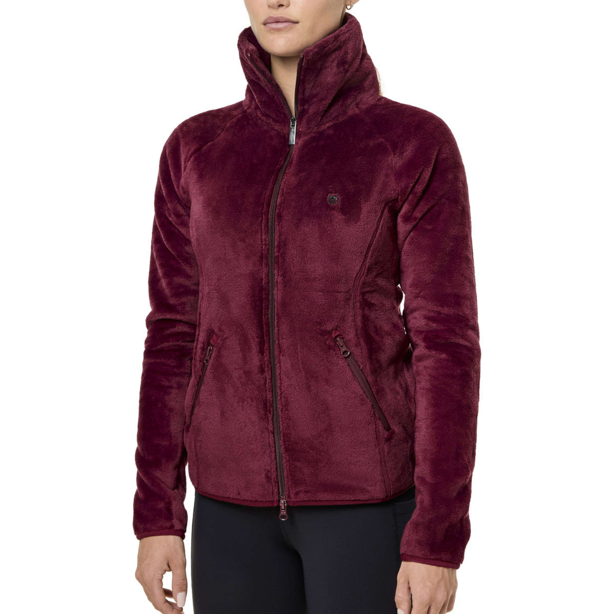 Equestrian Stockholm Chaqueta Polar Velvet Merlot