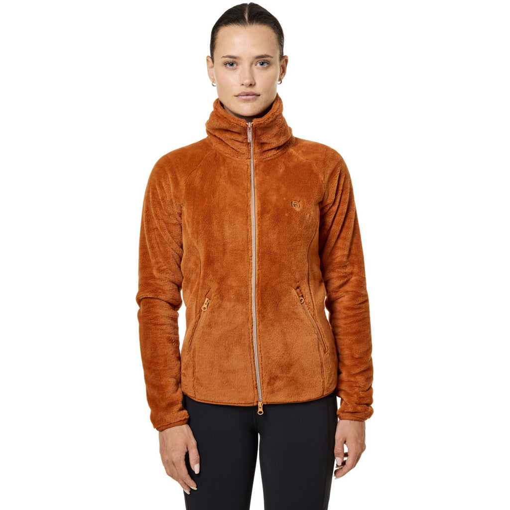 Equestrian Stockholm Chaqueta Polar Velvet Chestnut