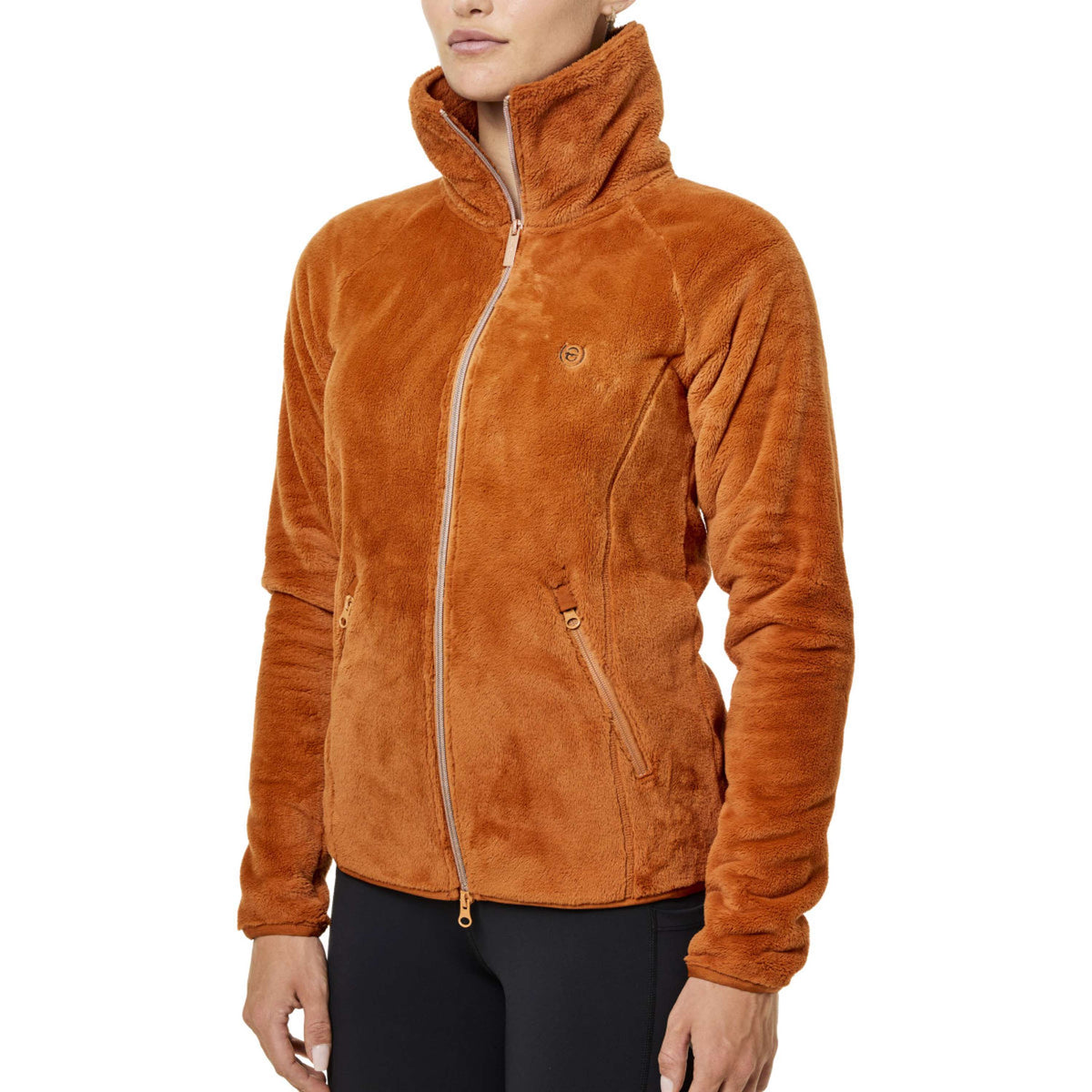 Equestrian Stockholm Chaqueta Polar Velvet Chestnut
