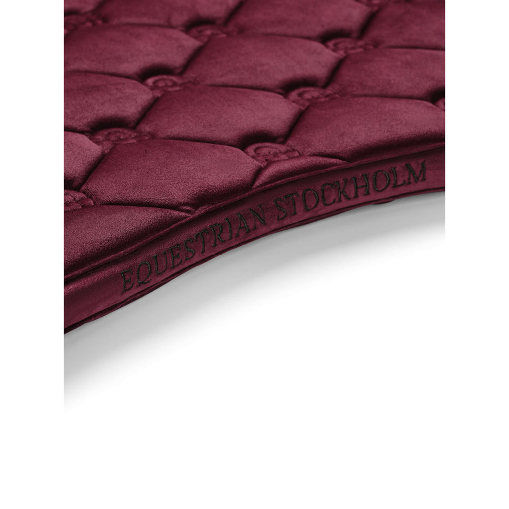 Equestrian Stockholm Mantilla Velvet Saltando Merlot