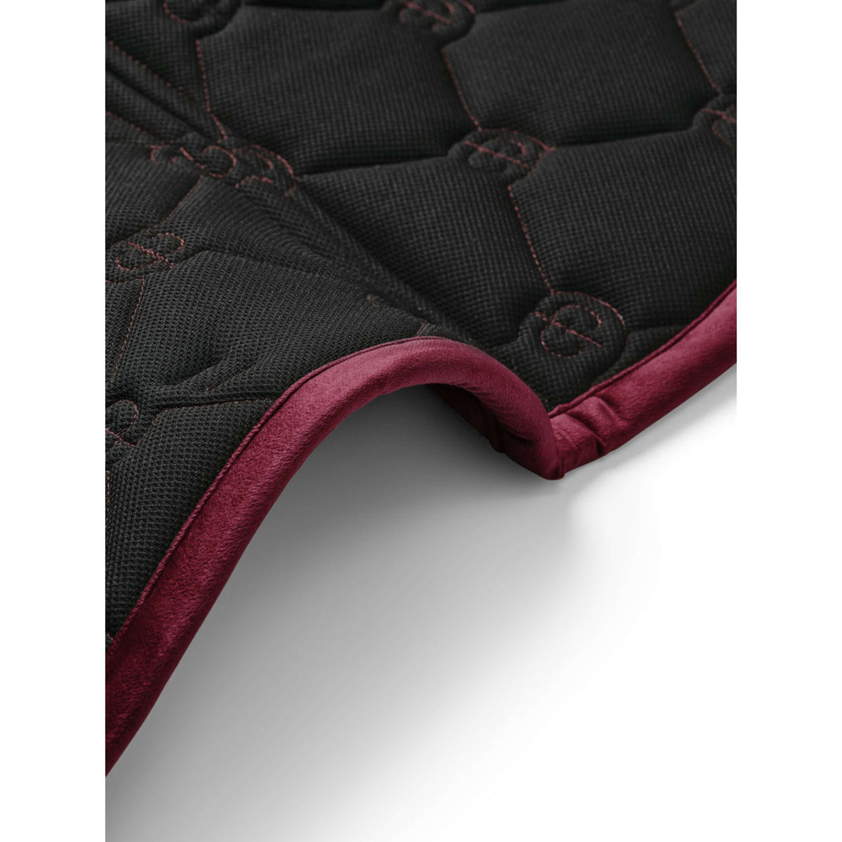 Equestrian Stockholm Mantilla Velvet Doma Clásica Merlot