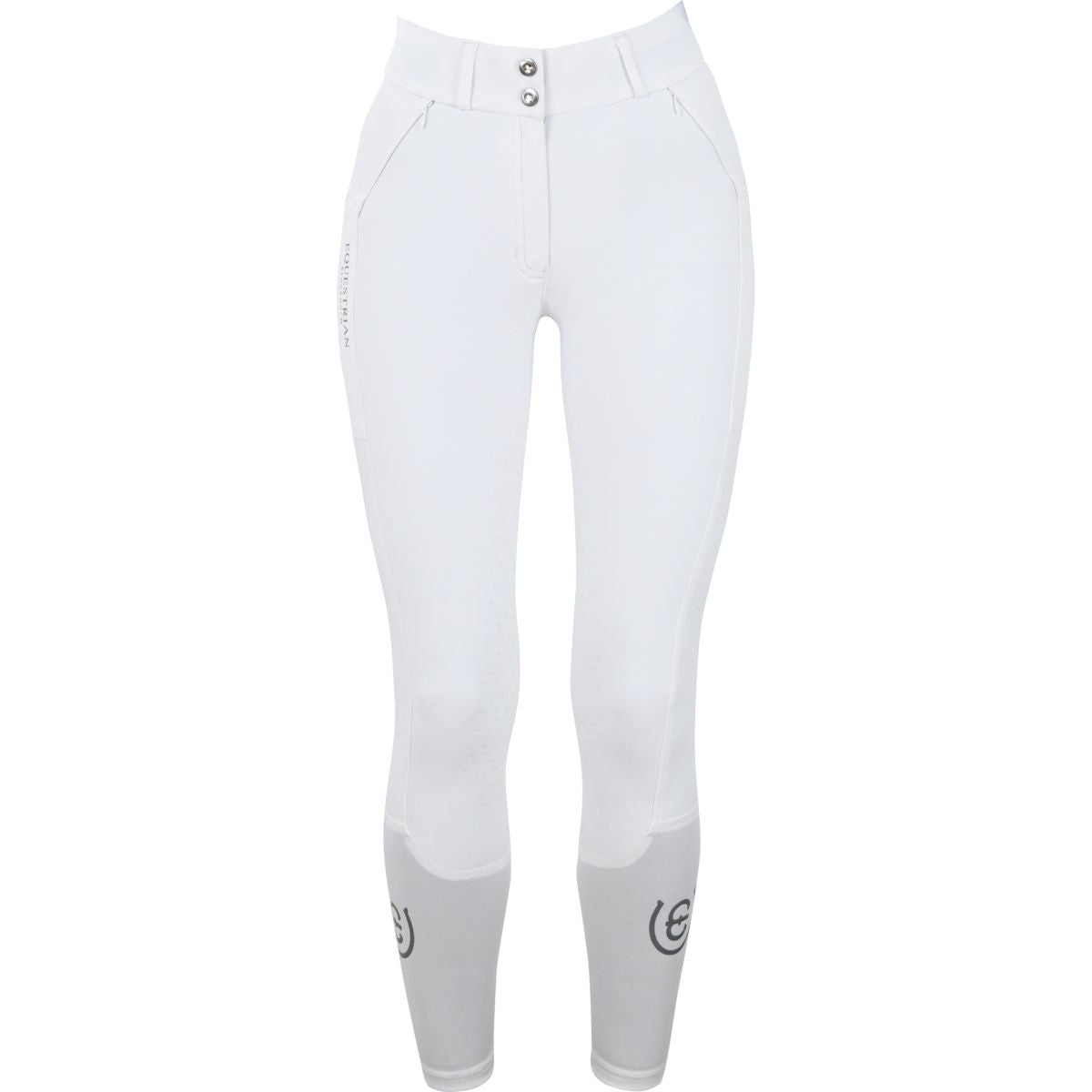 Equestrian Stockholm Pantalón de Equitación Elite Dressage Blanco