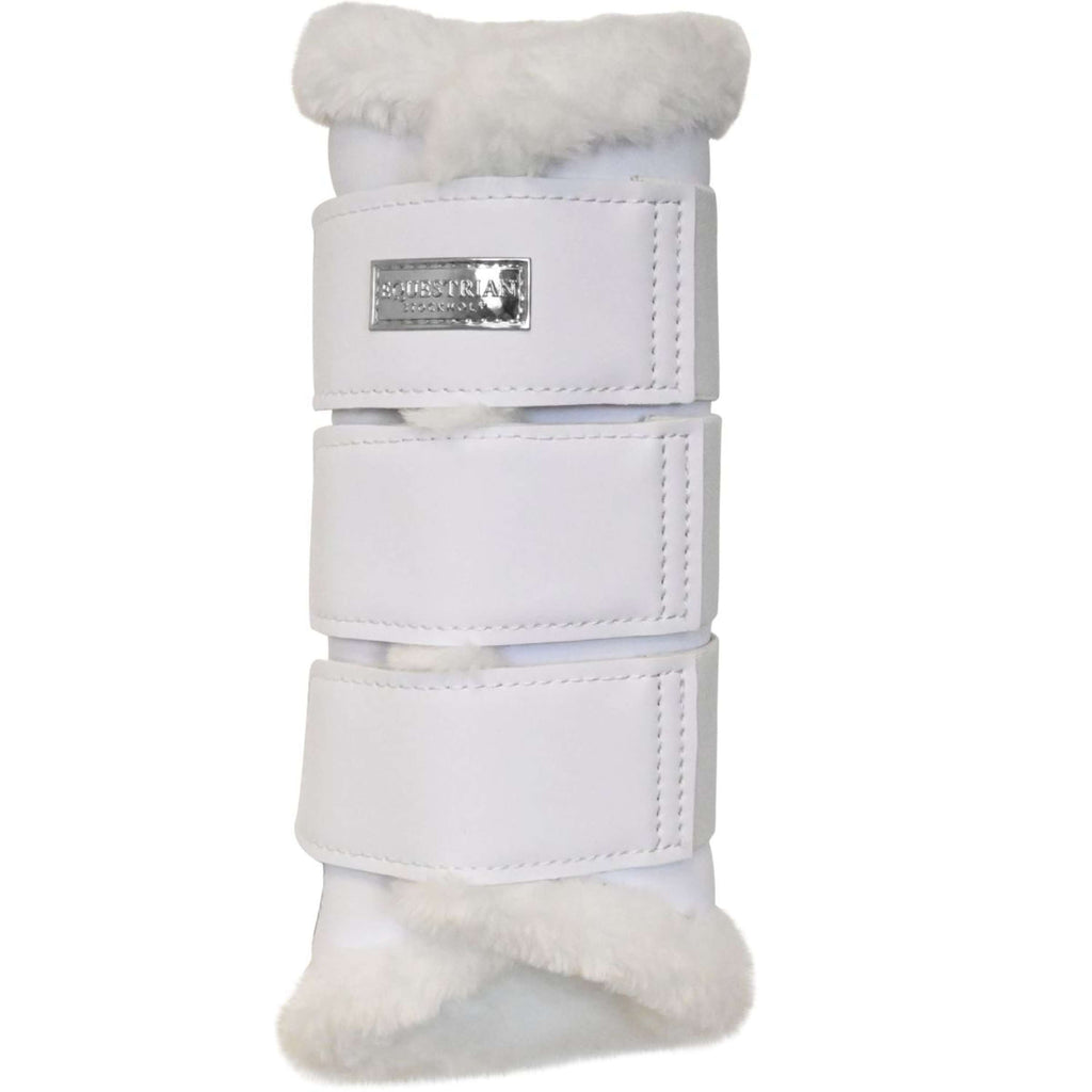 Equestrian Stockholm Protectores de piernas White Silver