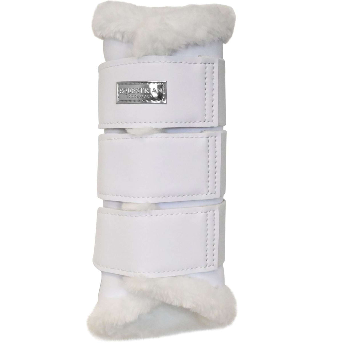 Equestrian Stockholm Protectores de piernas White Silver
