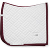 Equestrian Stockholm Mantilla Modern Doma Clásica Blanco/Merlot