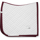 Equestrian Stockholm Mantilla Modern Doma Clásica Blanco/Merlot