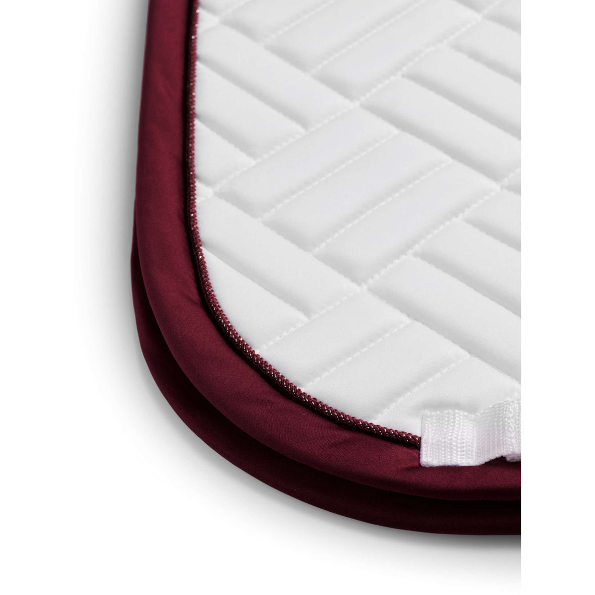 Equestrian Stockholm Mantilla Modern Doma Clásica Blanco/Merlot