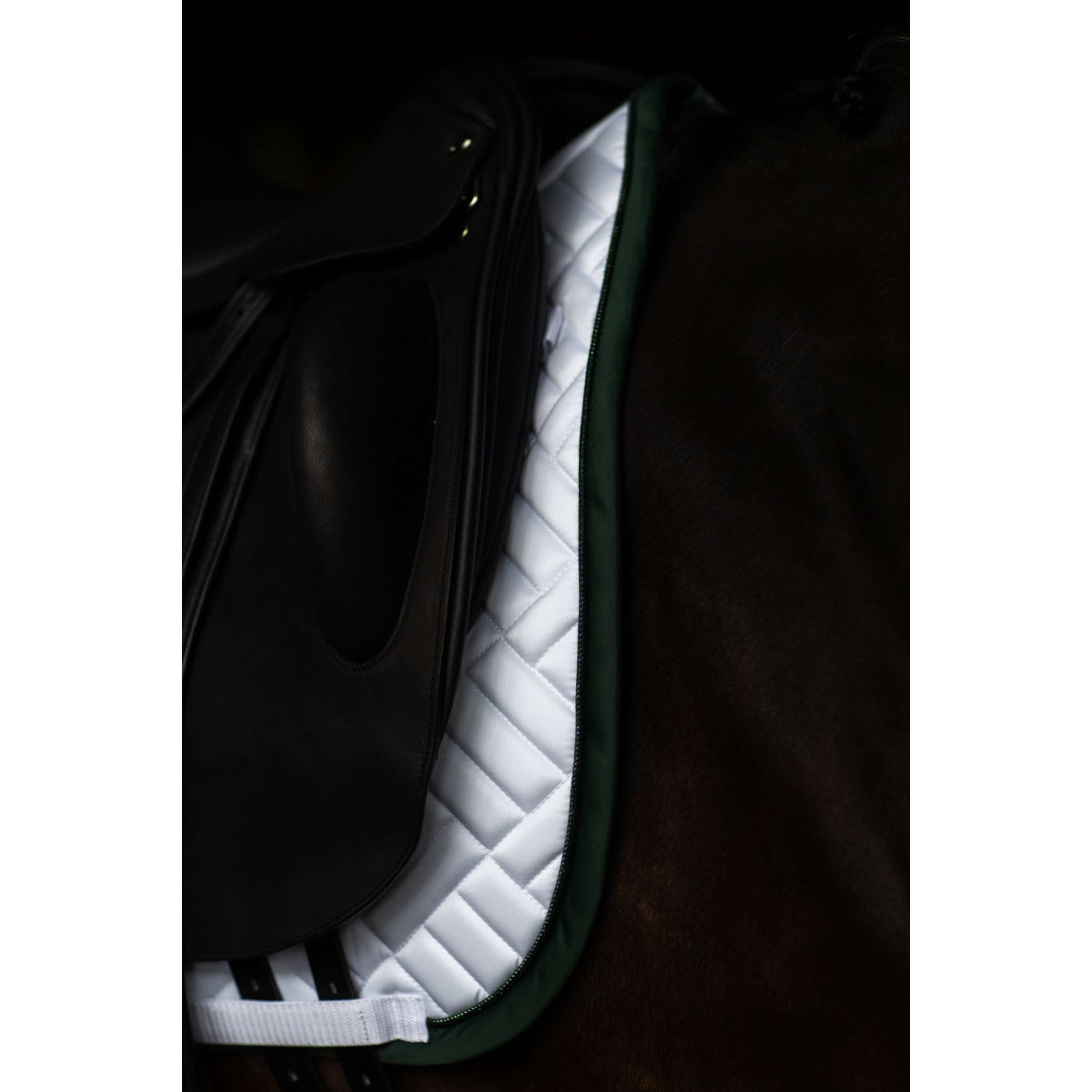 Equestrian Stockholm Mantilla Modern Doma Clásica Blanco/Sycamore Green