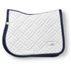 Equestrian Stockholm Mantilla Modern Saltando Blanco/Azul Marino
