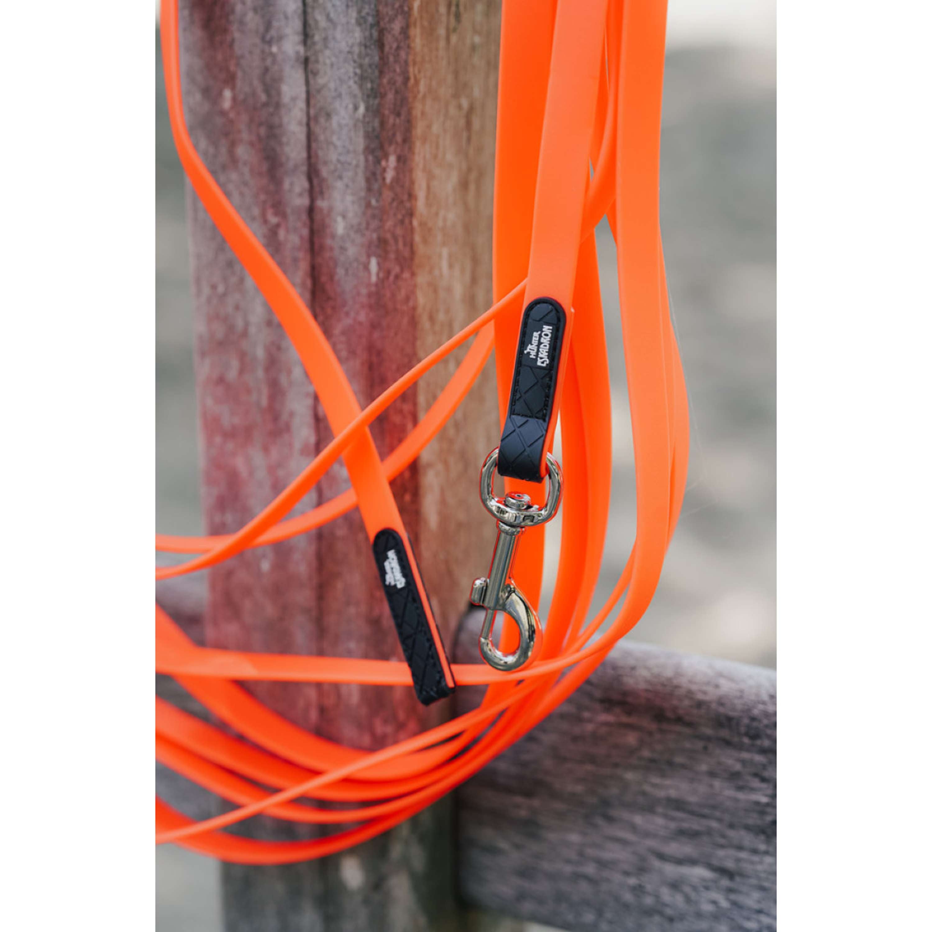 Hunter x Eskadron Correa para Perro Spark Tracking Naranja Neon