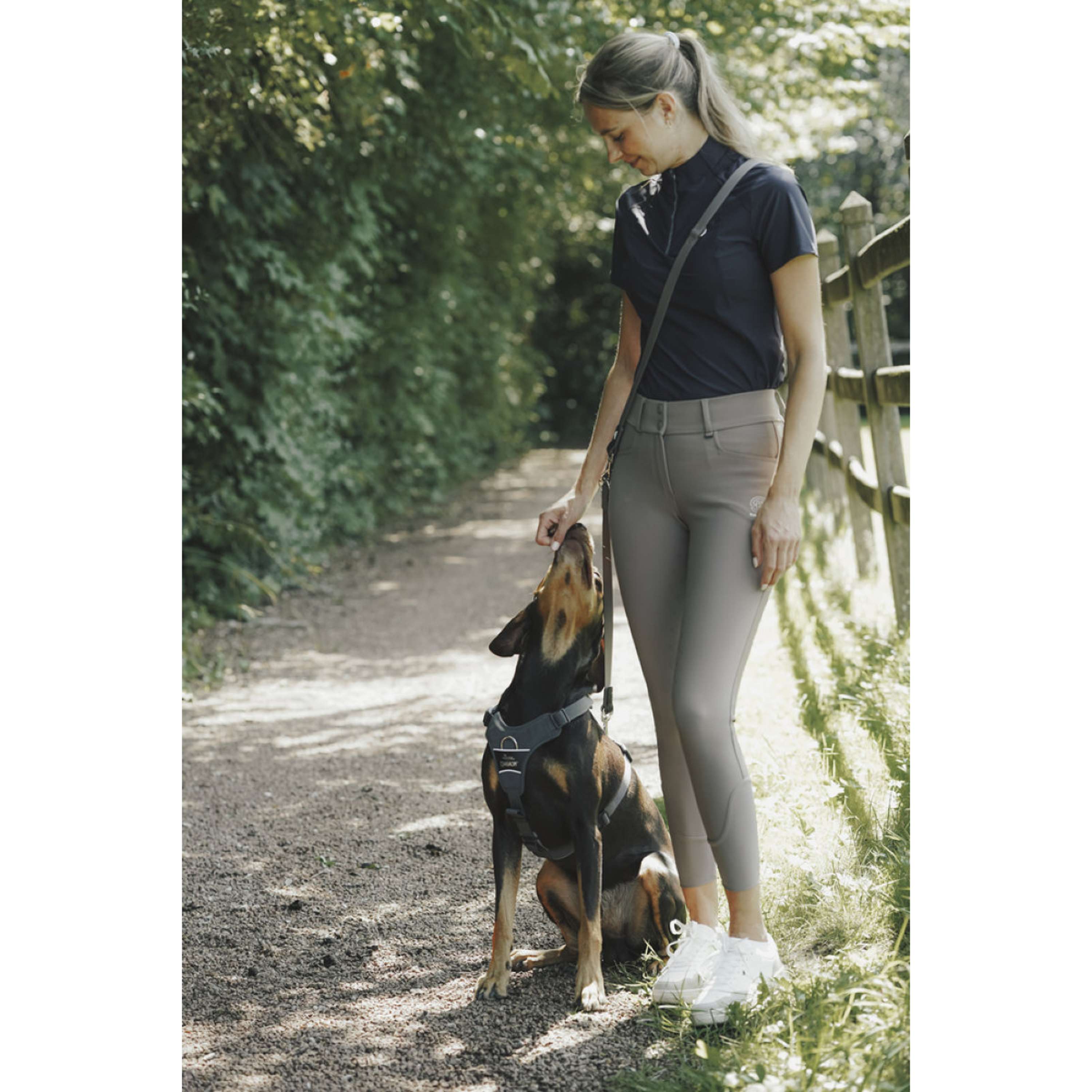 Hunter x Eskadron Arnés para Perro Motion Reflect Antracita