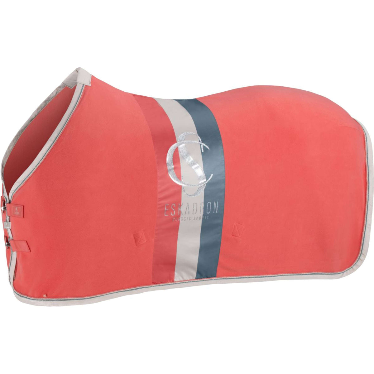 Eskadron Manta para el sudor Classic Sports Fleece Stripe Shetty Coral Blossom