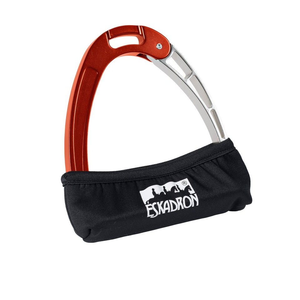 Eskadron Funda de Estribo Funda de punto jersey Negro