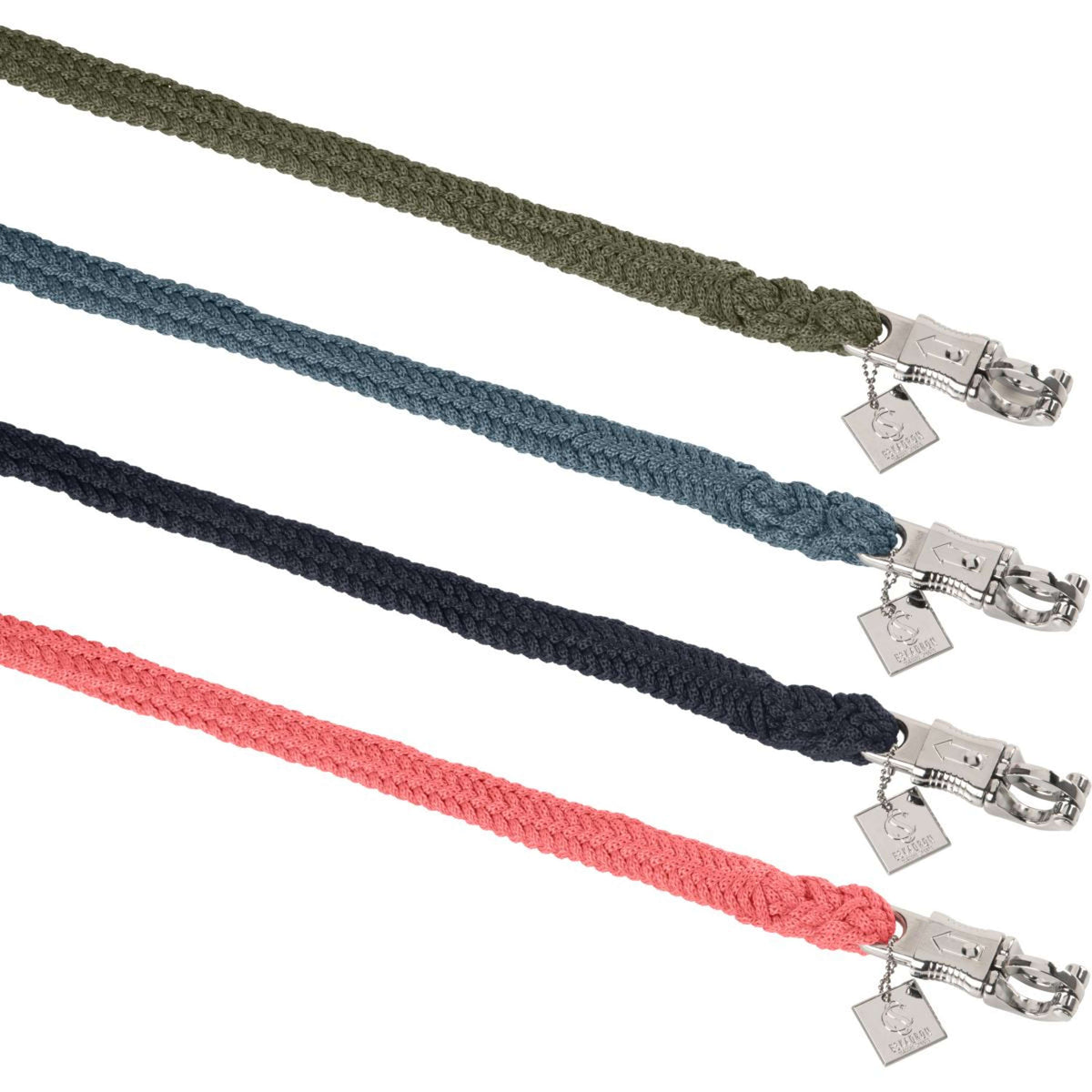 Eskadron Cuerda de Cabestro Classic Sports Duralastic con Gancho de Pánico Dusty Olive