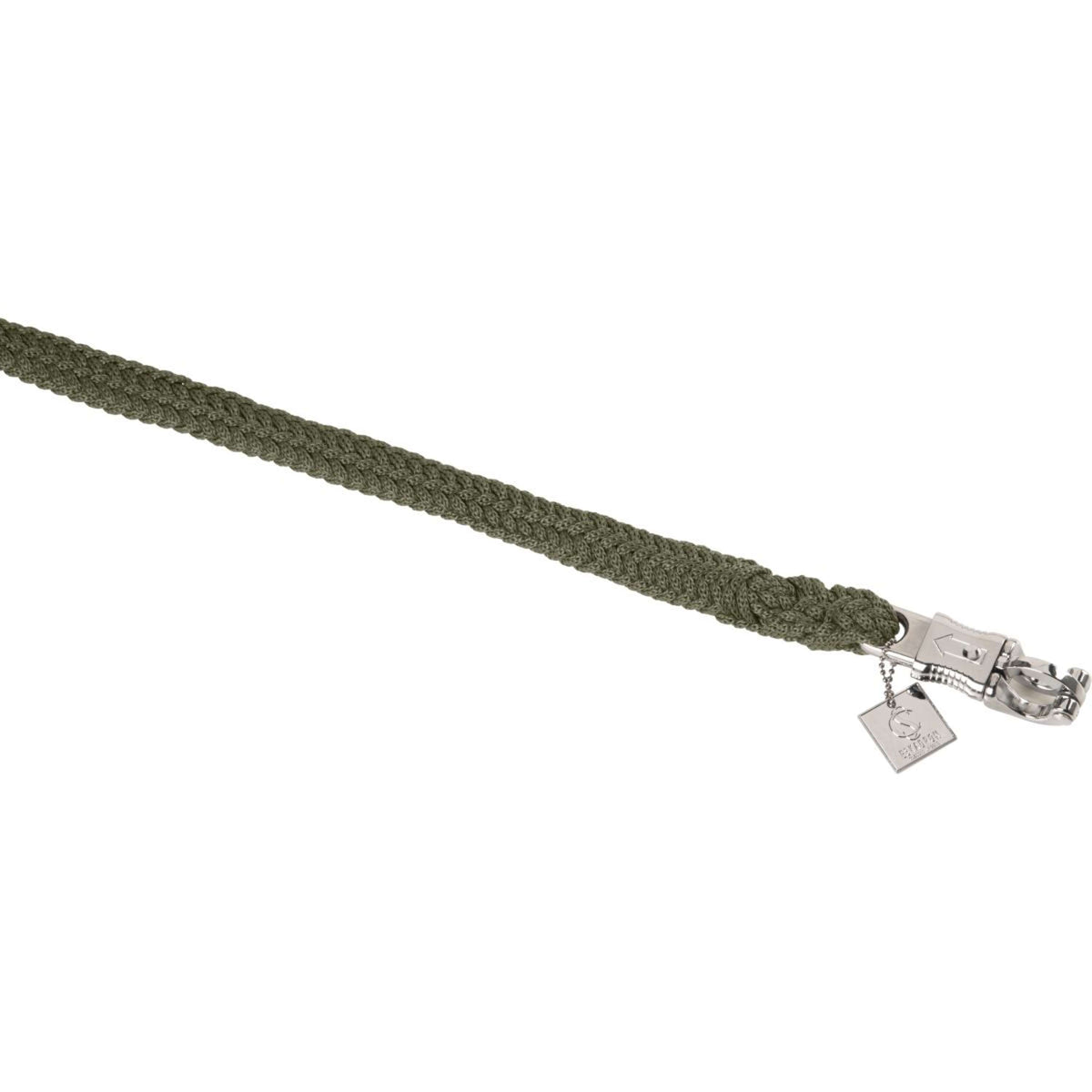 Eskadron Cuerda de Cabestro Classic Sports Duralastic con Gancho de Pánico Dusty Olive