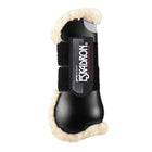 Eskadron Botas para tendones Flexisoft Pelo Sintético Negro