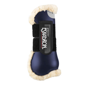 Eskadron Botas para tendones Flexisoft Pelo Sintético Azul oscuro
