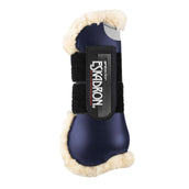 Eskadron Botas para tendones Flexisoft Pelo Sintético Azul oscuro