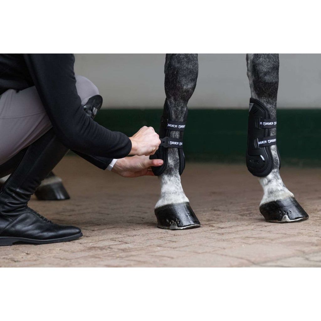 Eskadron Botas para tendones Air-Flex Sport Negro