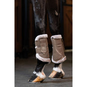 Eskadron Protectores de piernas Mesh Faux Fur Platinum '25 Smoky Taupe