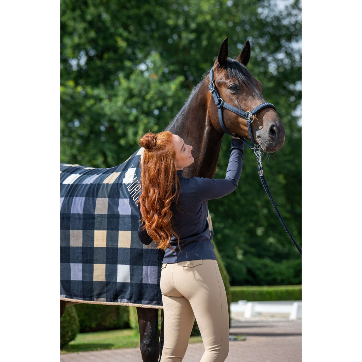 Eskadron Cabestro Classic Sports Sparkle Navy