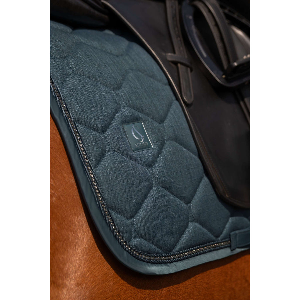 Eskadron Mantilla Classic Sports Bouclé Crustal Doma clásica Ocean