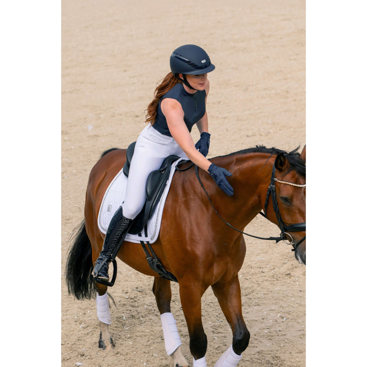 Eskadron Mantilla Classic Sports Softshell Jewel Doma clásica Blanco