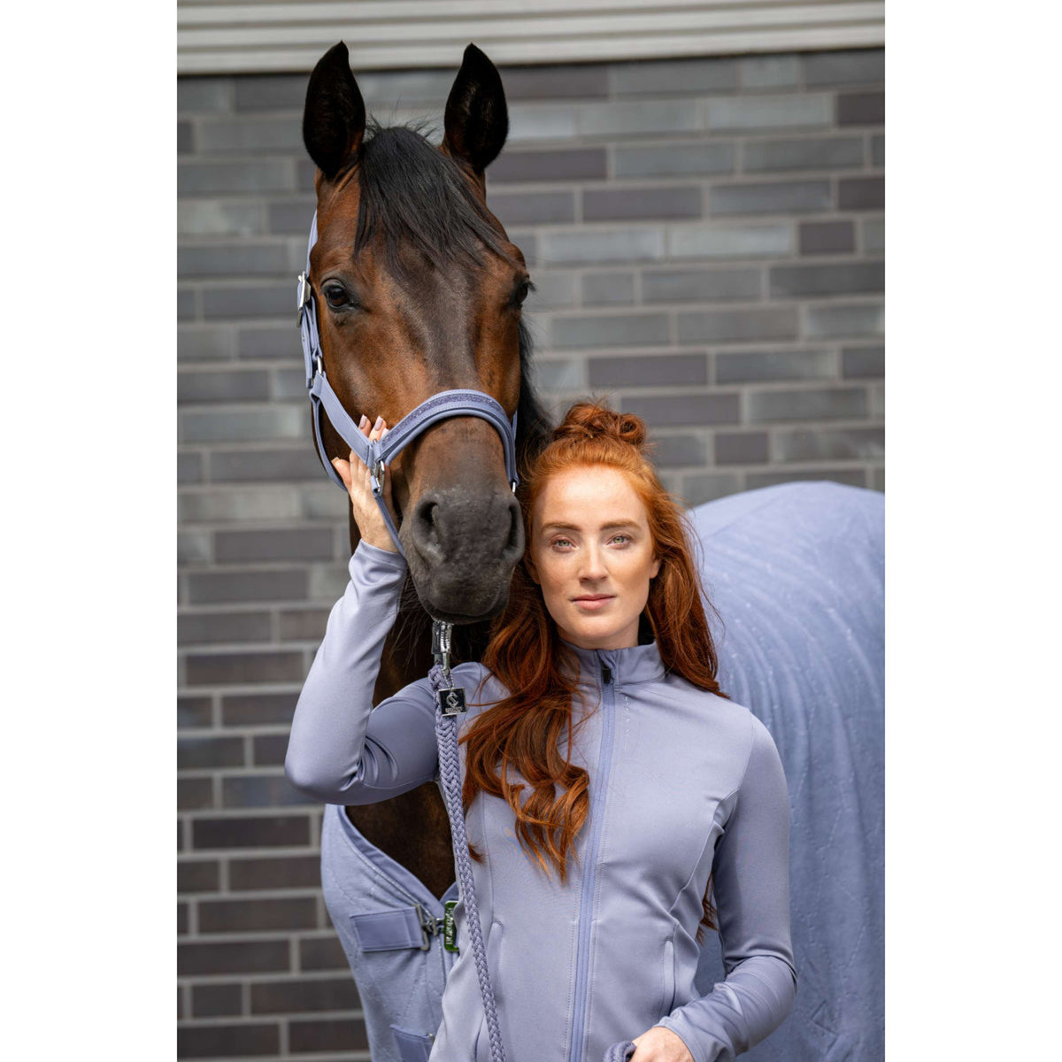 Eskadron Sudadera con capucha y cremallera Classic Sports Orchid